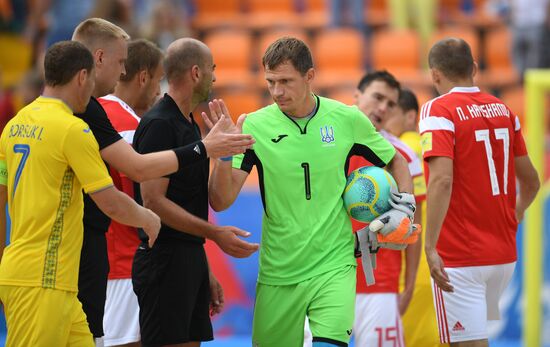 II Европейские игры. Пляжный футбол. Матч Россия - Украина