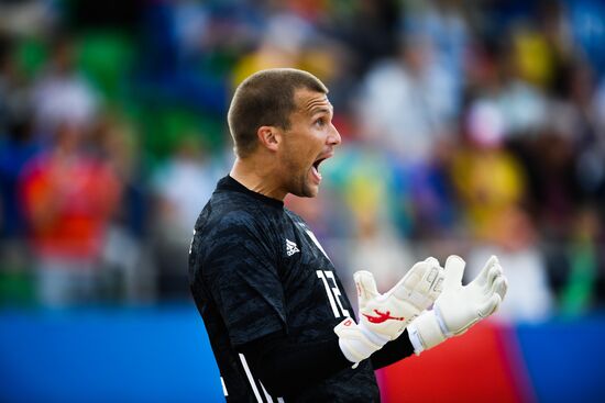 II Европейские игры. Пляжный футбол. Матч Россия - Украина