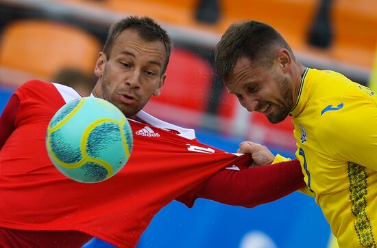 II Европейские игры. Пляжный футбол. Матч Россия - Украина