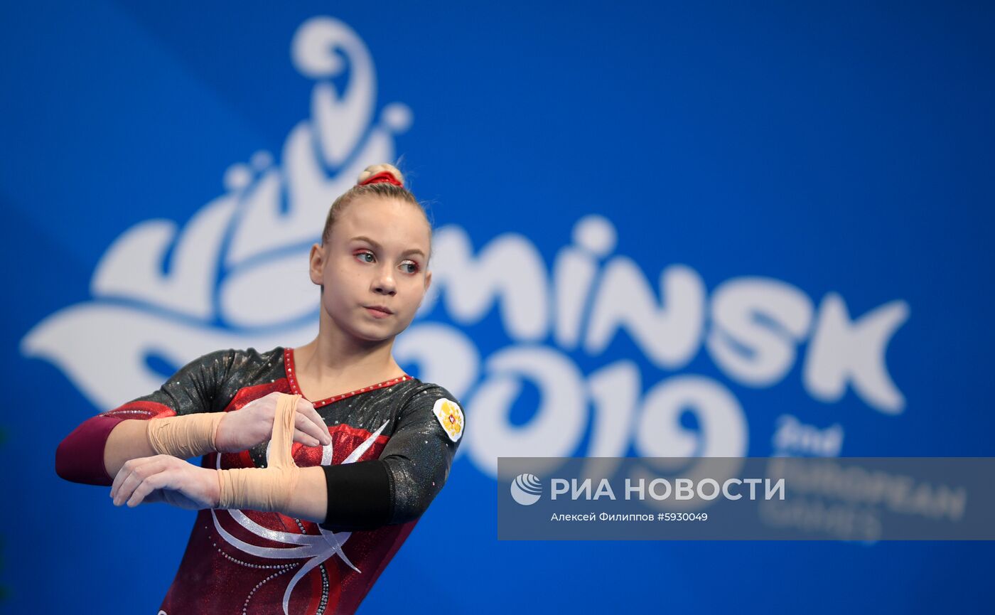 II Европейские игры. Спортивная гимнастика