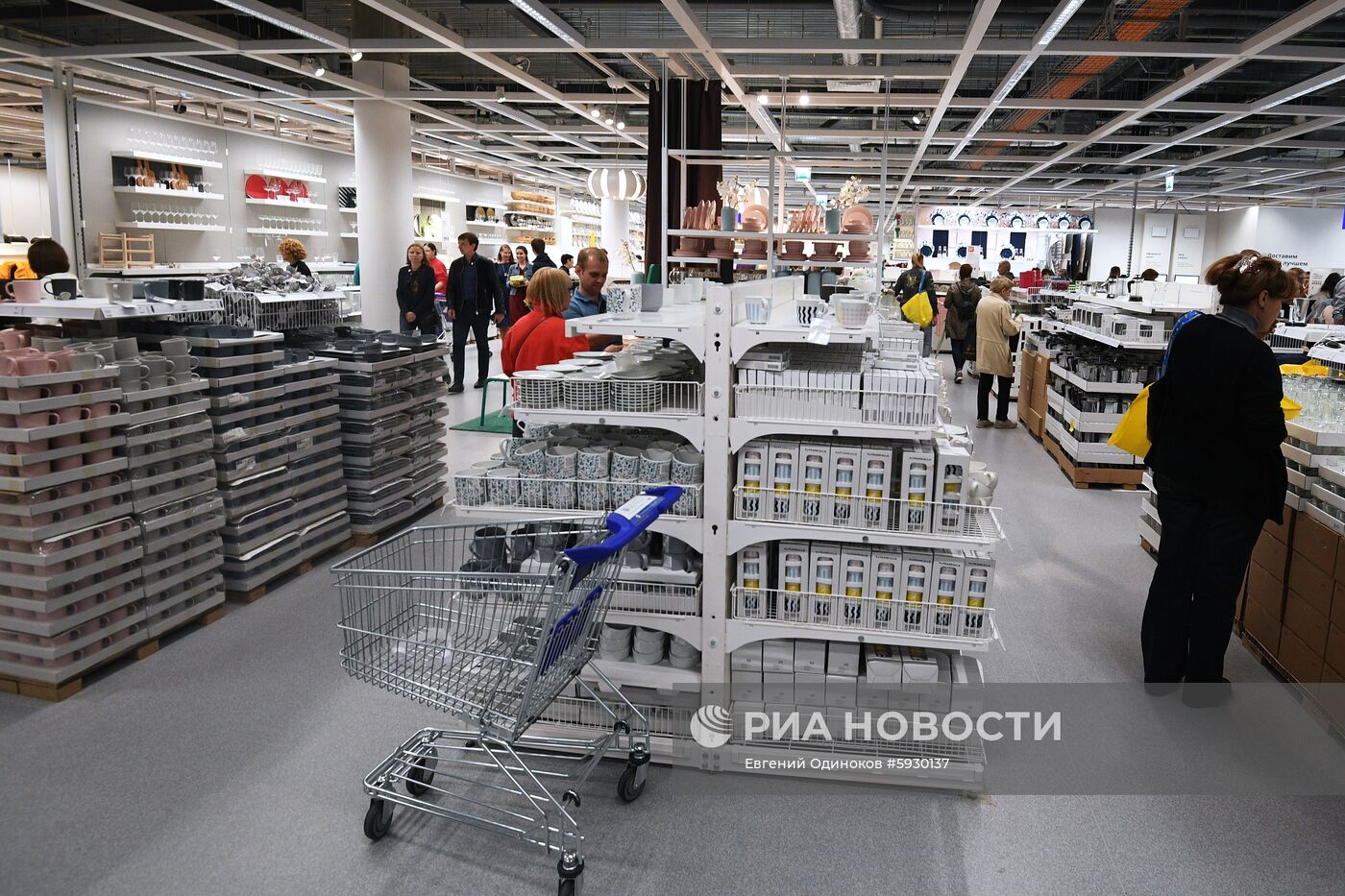 Открытие магазина IKEA в Москве