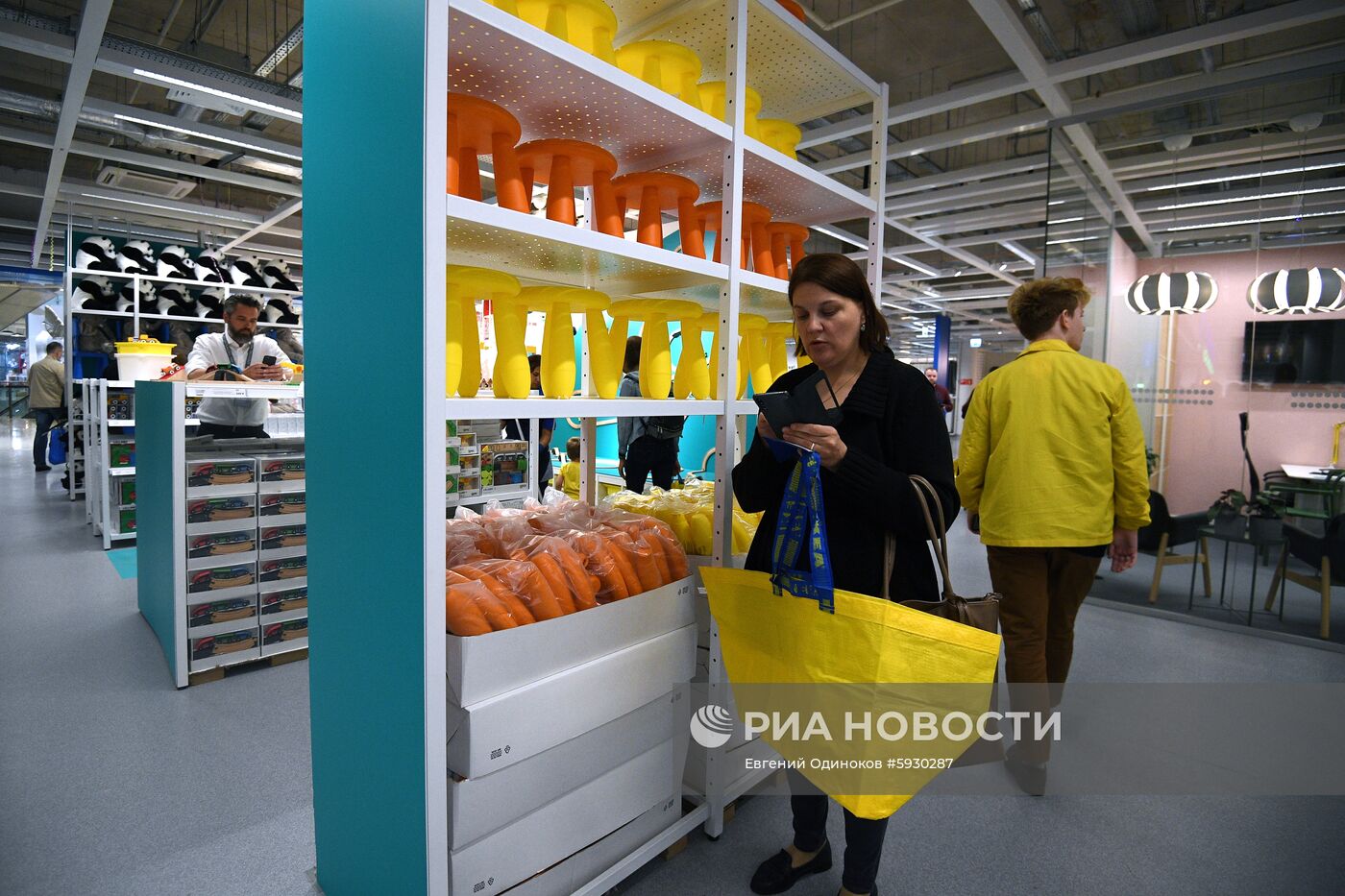 Открытие магазина IKEA в Москве