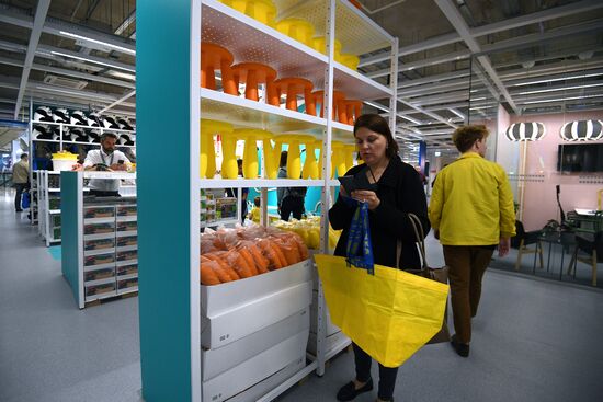 Открытие магазина IKEA в Москве