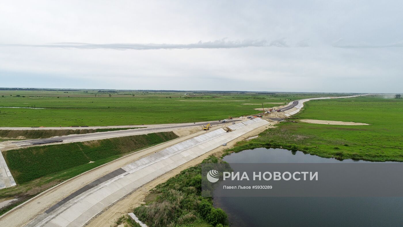 Автомобильный мост Благовещенск - Хэйхэ через реку Амур