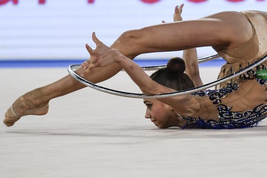 Контрольная тренировка кандидатов в сборную России по художественной гимнастике