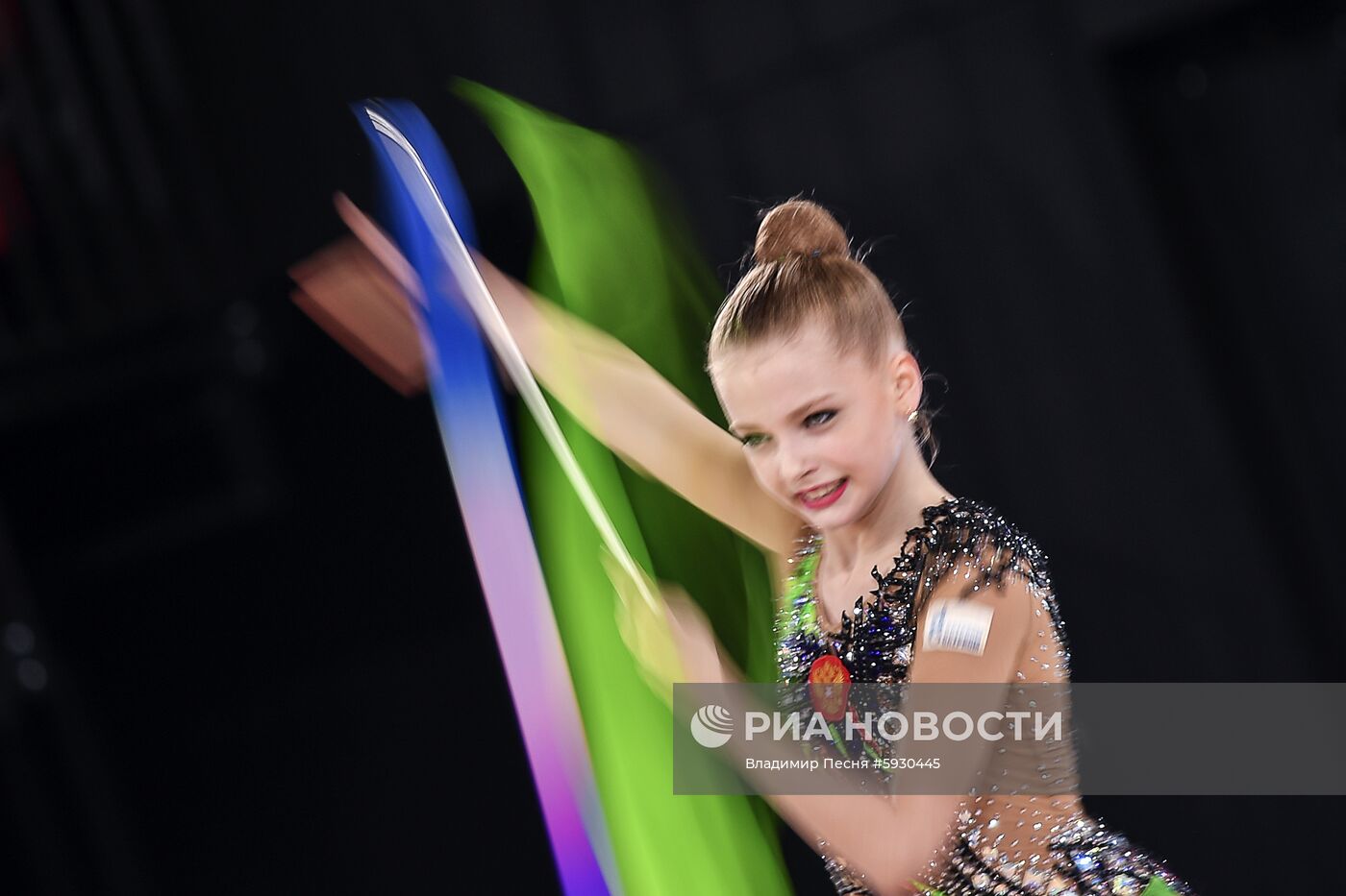 Контрольная тренировка кандидатов в сборную России по художественной гимнастике