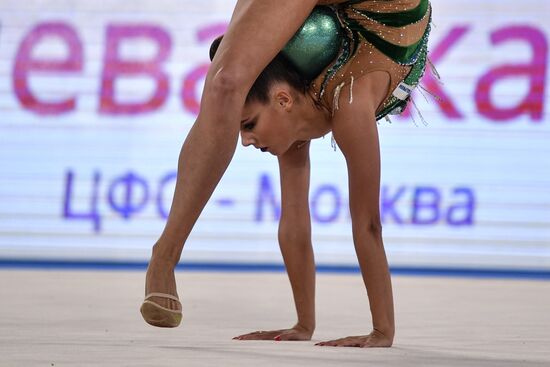 Контрольная тренировка кандидатов в сборную России по художественной гимнастике