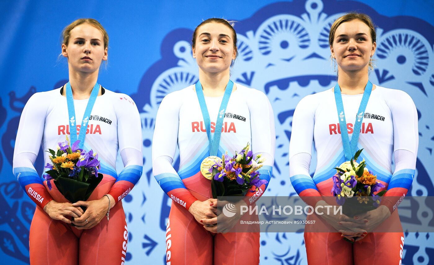 II Европейские игры. Велоспорт. Трек