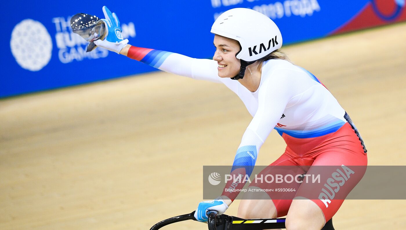 II Европейские игры. Велоспорт. Трек