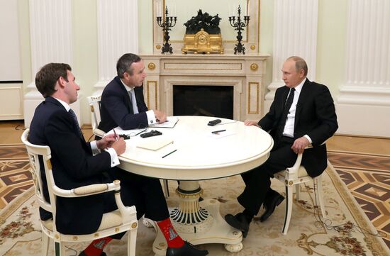 Интервью президента РФ В. Путина газете Financial Times