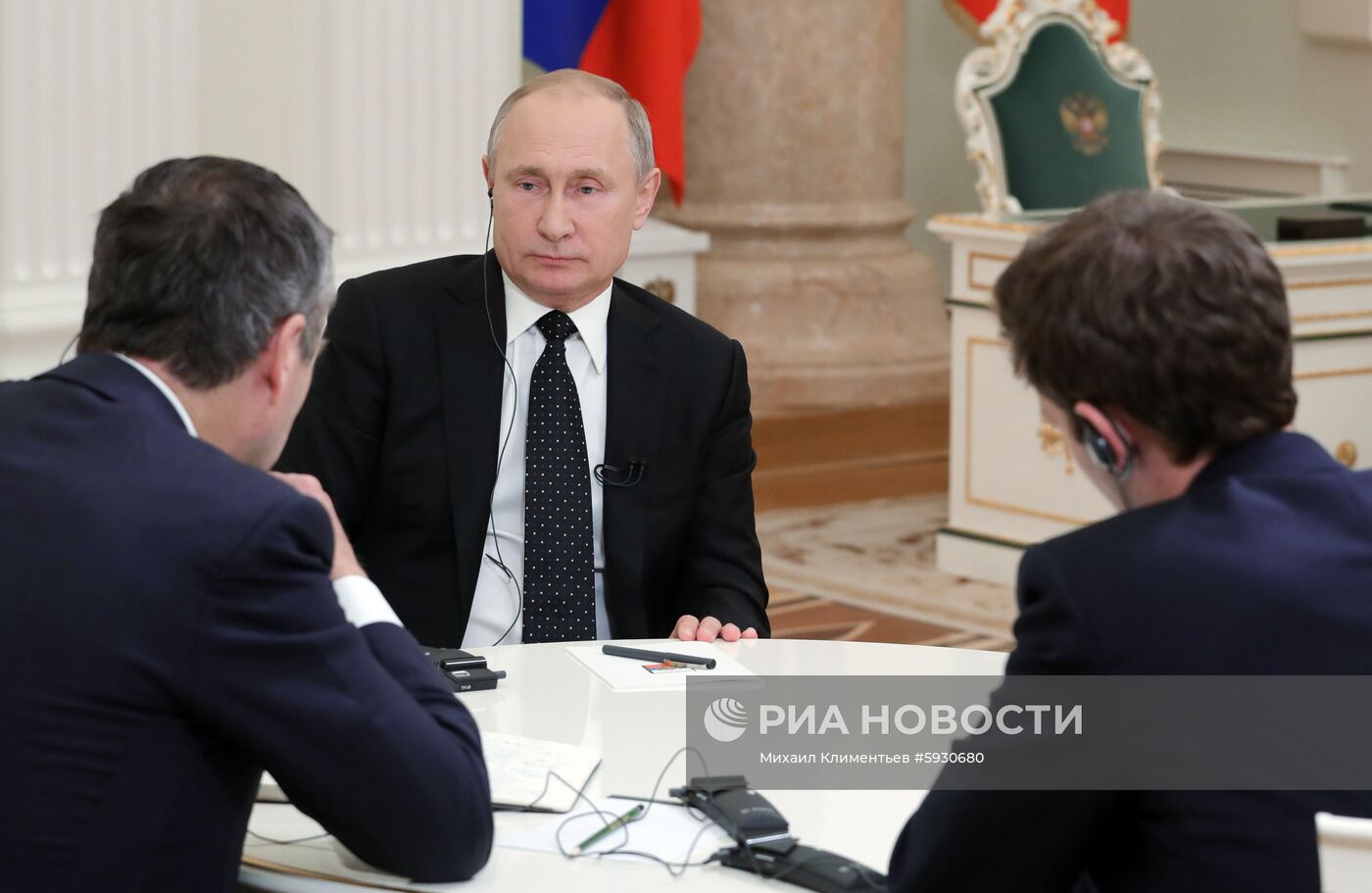 Интервью президента РФ В. Путина газете Financial Times