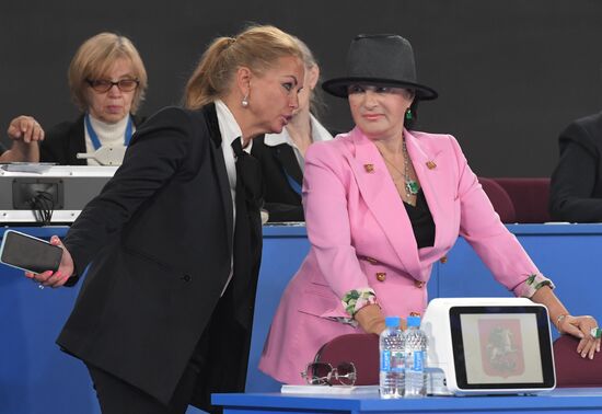 Контрольная тренировка кандидатов в сборную России по художественной гимнастике