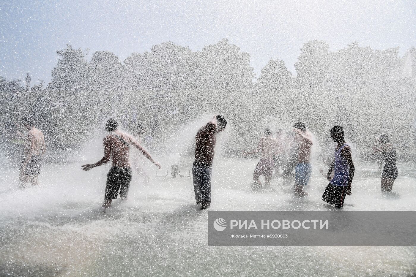 Аномальная жара в Европе