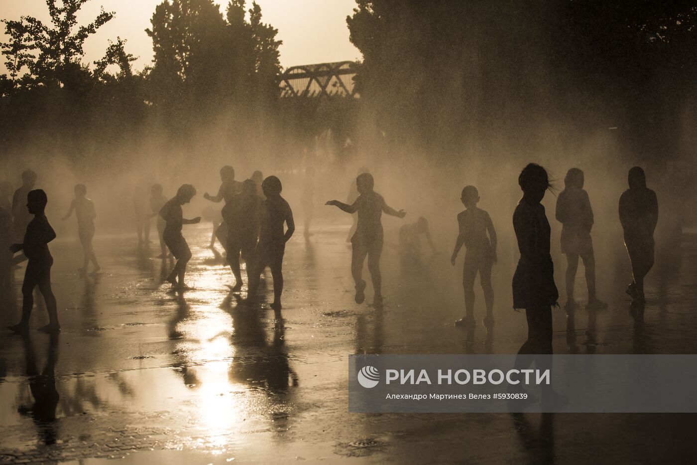 Аномальная жара в Европе