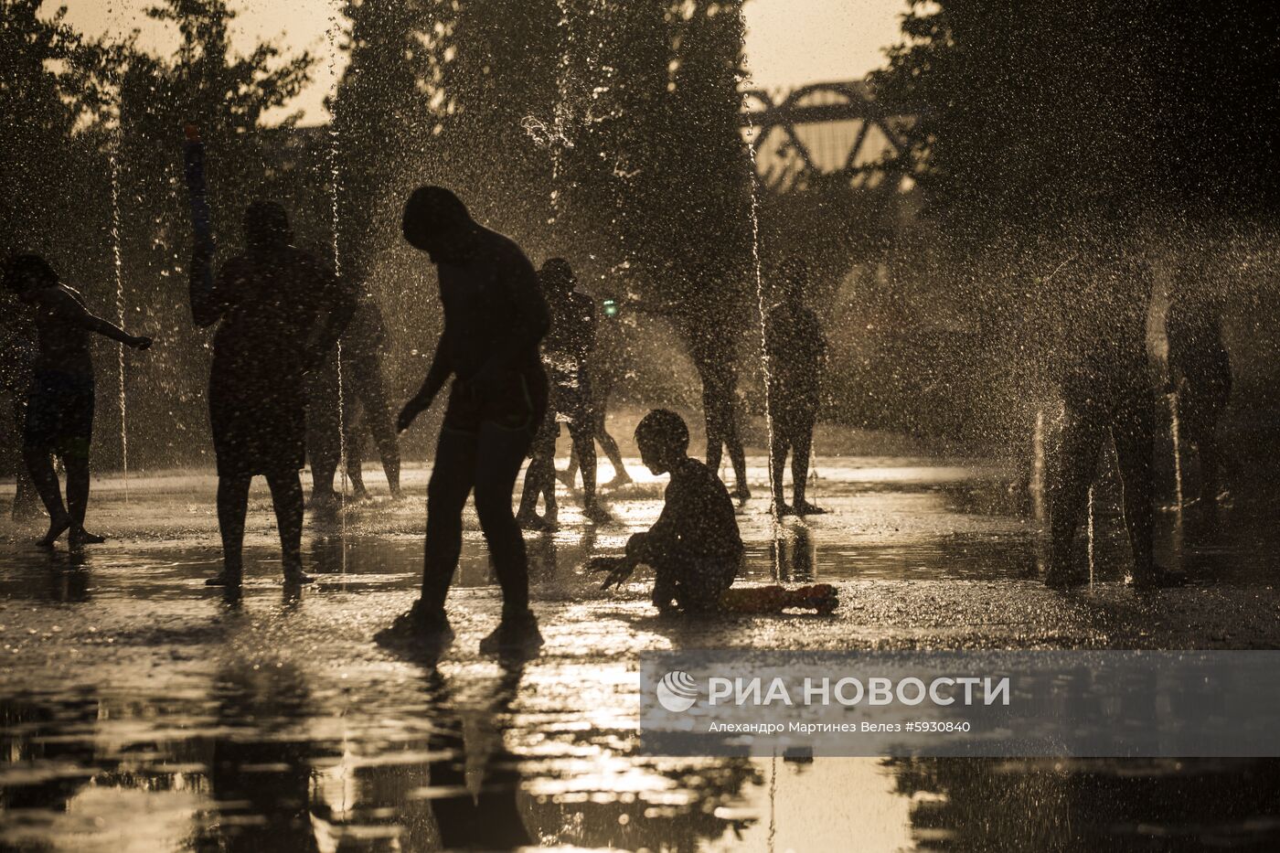 Аномальная жара в Европе