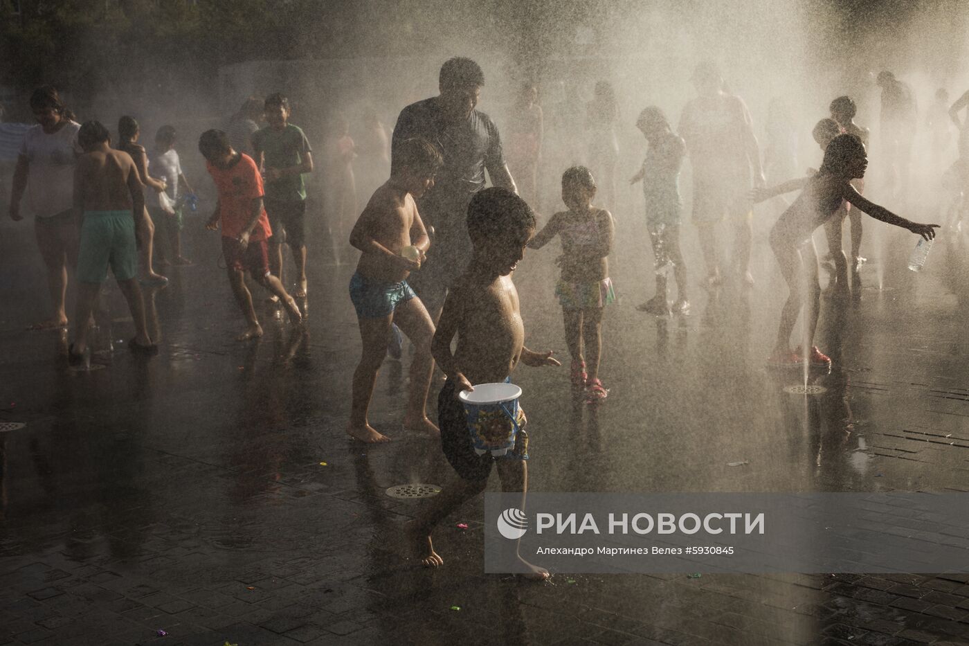 Аномальная жара в Европе