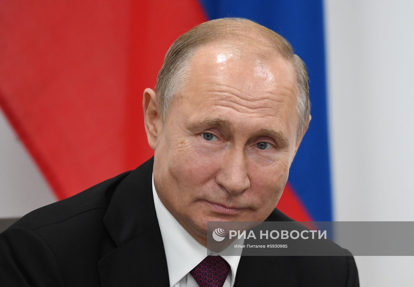 Рабочий визит президента РФ В. Путина в Японию для участия в саммите "Группы двадцати"