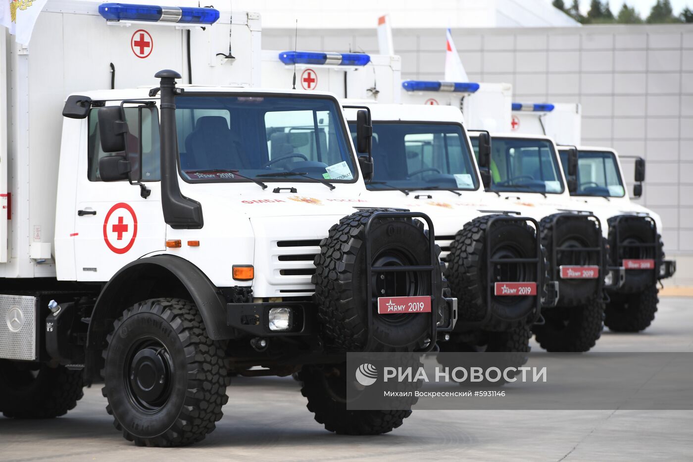 Открытие международного военно-технического форума "Армия-2019"