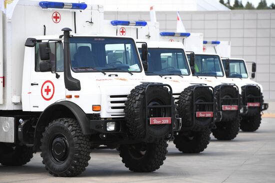 Открытие международного военно-технического форума "Армия-2019" 