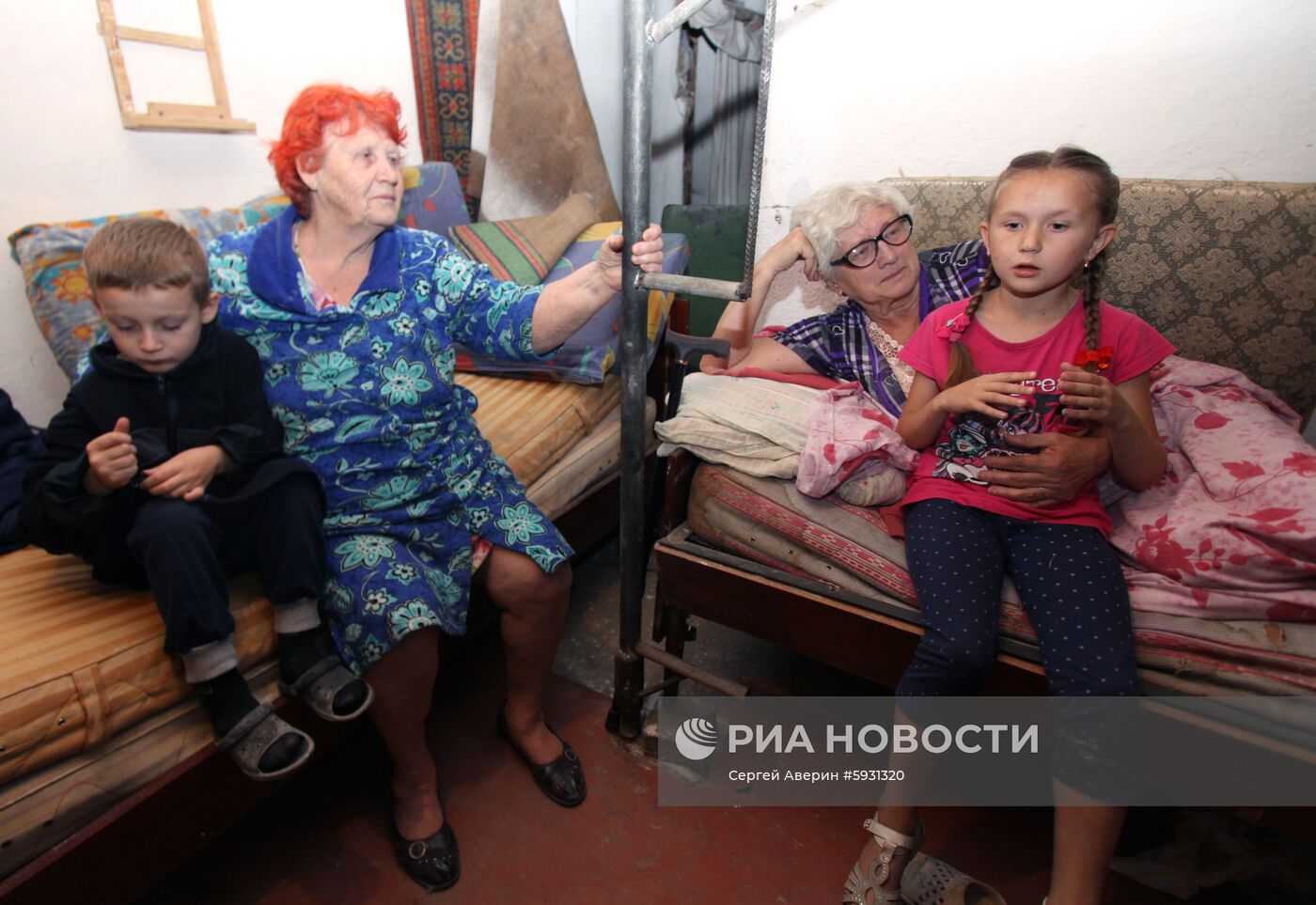 Последствия обстрела в Донецке