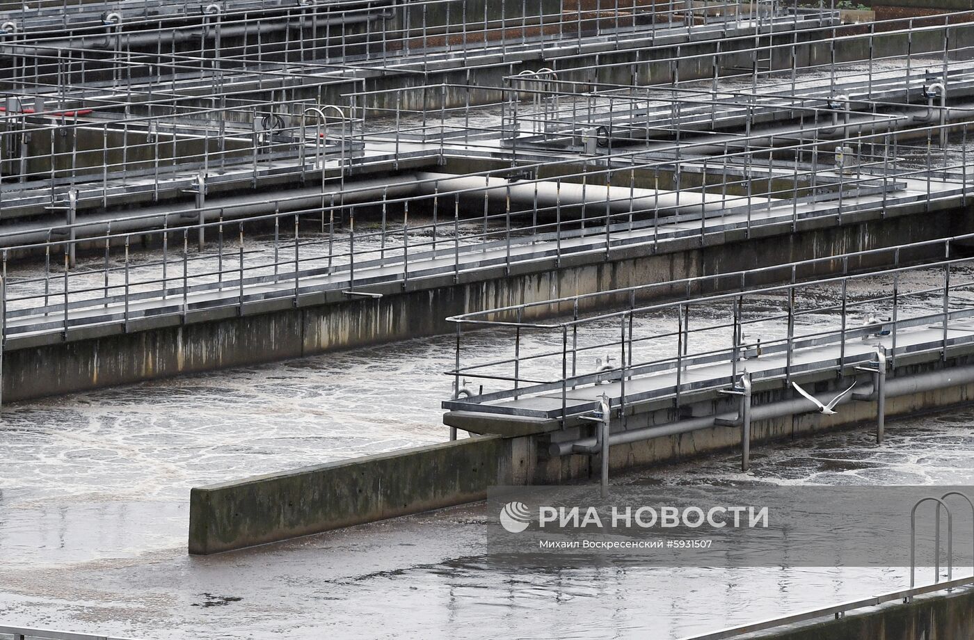Очистные сооружения "Мосводоканала" в Зеленограде