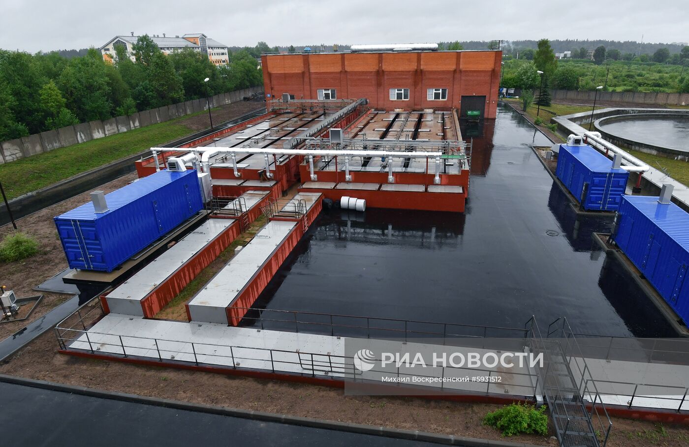 Очистные сооружения "Мосводоканала" в Зеленограде