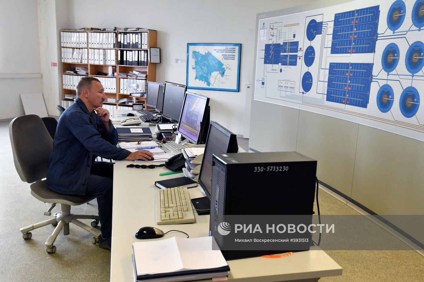 Очистные сооружения "Мосводоканала" в Зеленограде