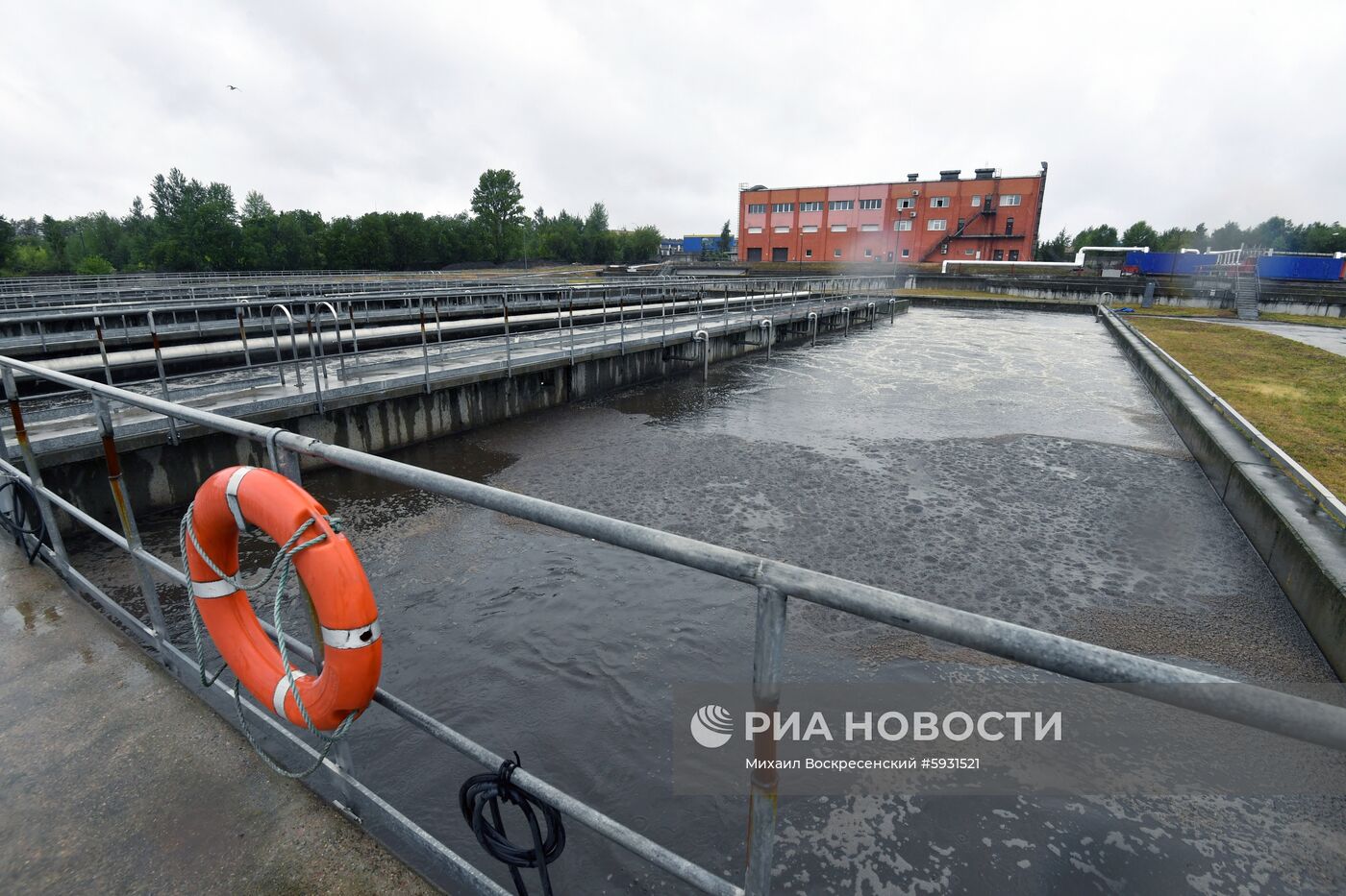 Очистные сооружения "Мосводоканала" в Зеленограде