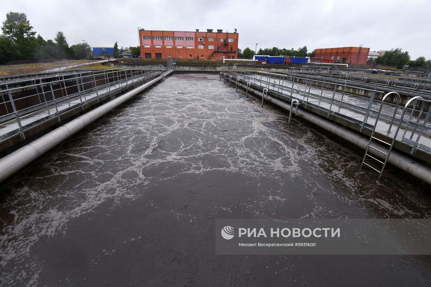 Очистные сооружения "Мосводоканала" в Зеленограде