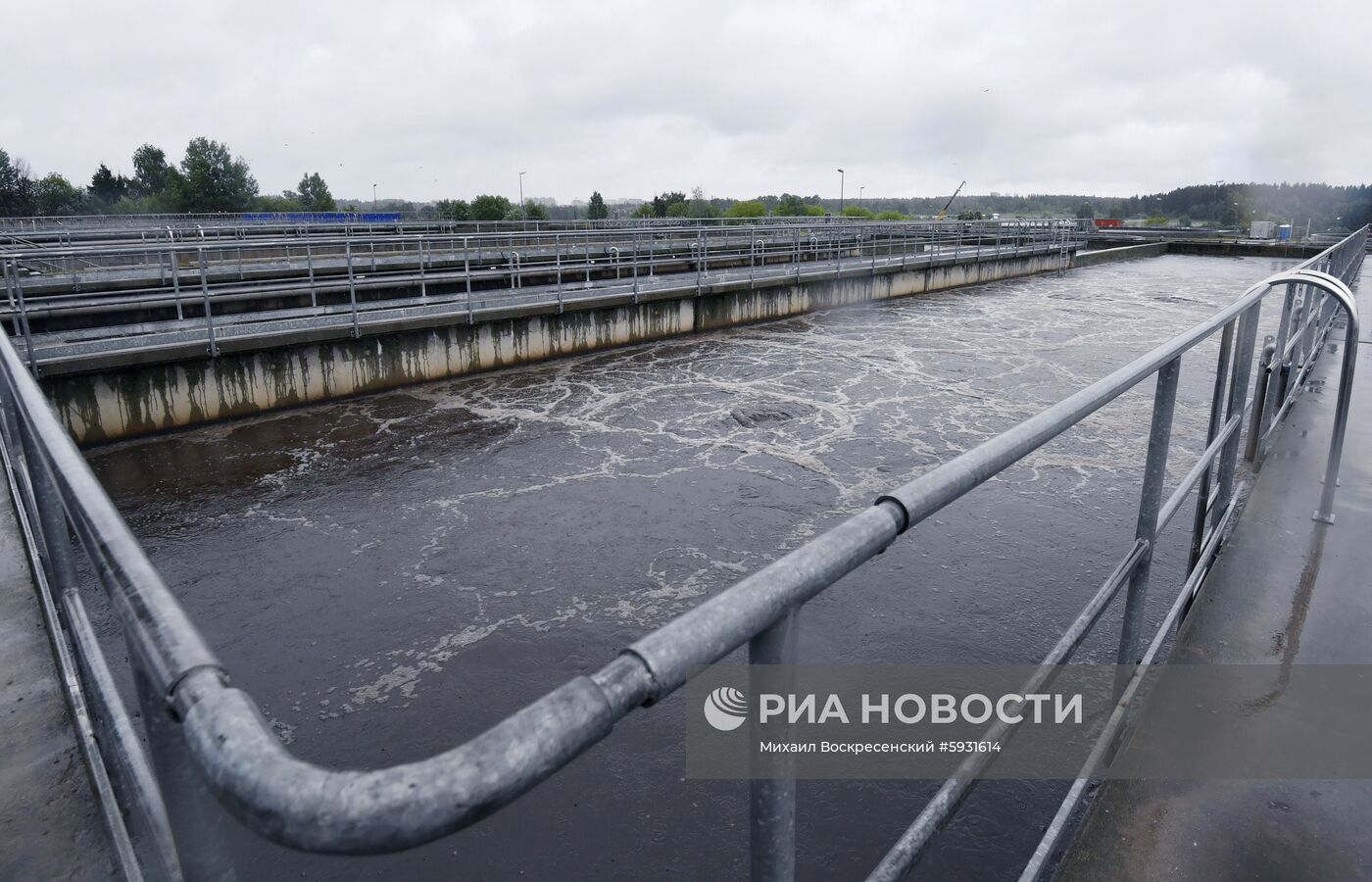Очистные сооружения "Мосводоканала" в Зеленограде