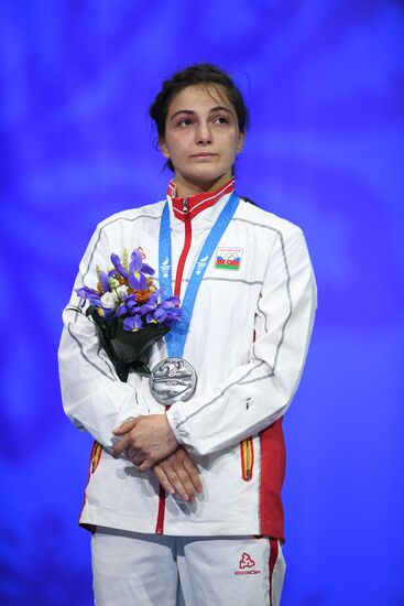 II Европейские игры. Женщины. Вольная борьба