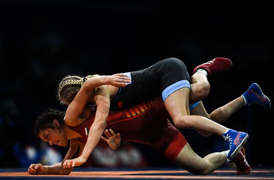 II Европейские игры. Женщины. Вольная борьба