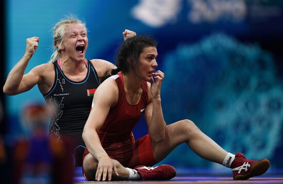 II Европейские игры. Женщины. Вольная борьба