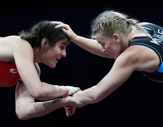 II Европейские игры. Женщины. Вольная борьба