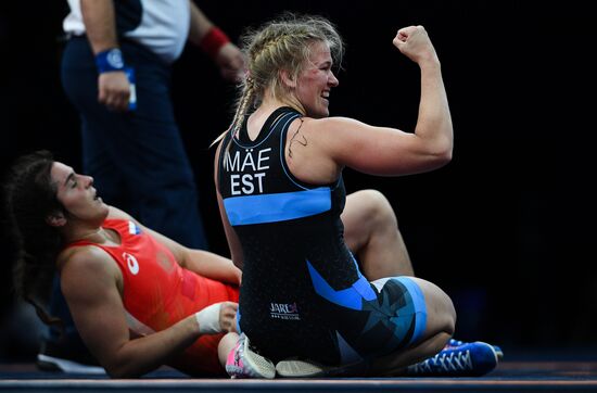 II Европейские игры. Женщины. Вольная борьба