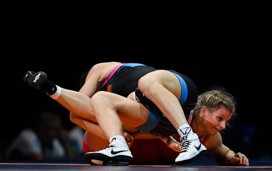 II Европейские игры. Женщины. Вольная борьба