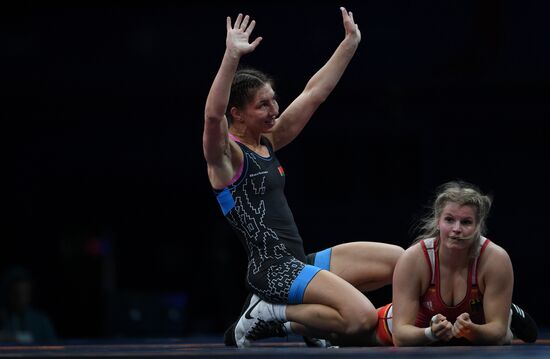 II Европейские игры. Женщины. Вольная борьба