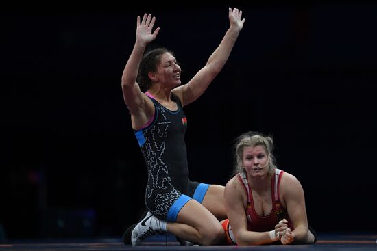 II Европейские игры. Женщины. Вольная борьба