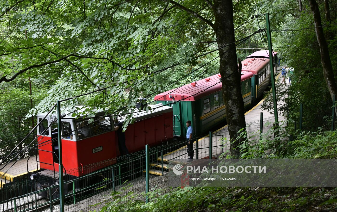 Гуамское ущелье в Краснодарском крае