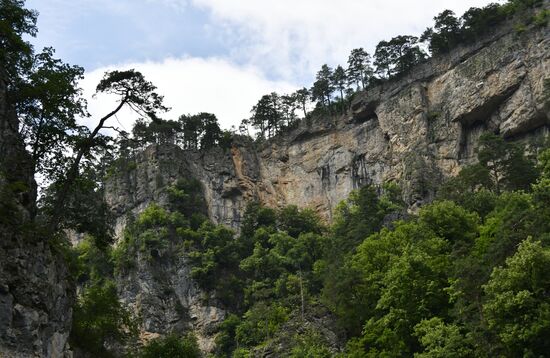 Гуамское ущелье в Краснодарском крае