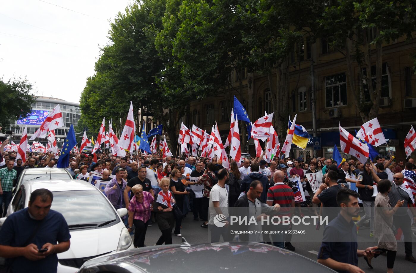 "Марш свободы" в Тбилиси