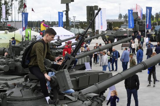 Закрытие международного военно-технического форума "Армия-2019"