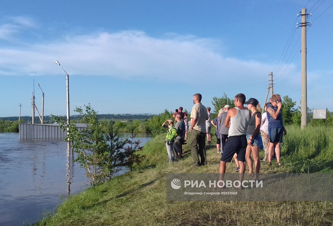 Ситуация в зоне подтопления в Иркутской области