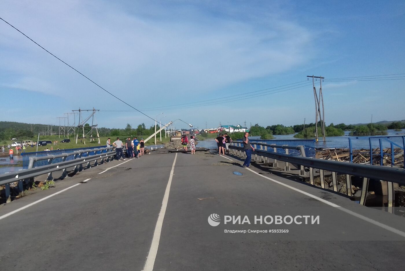 Ситуация в зоне подтопления в Иркутской области