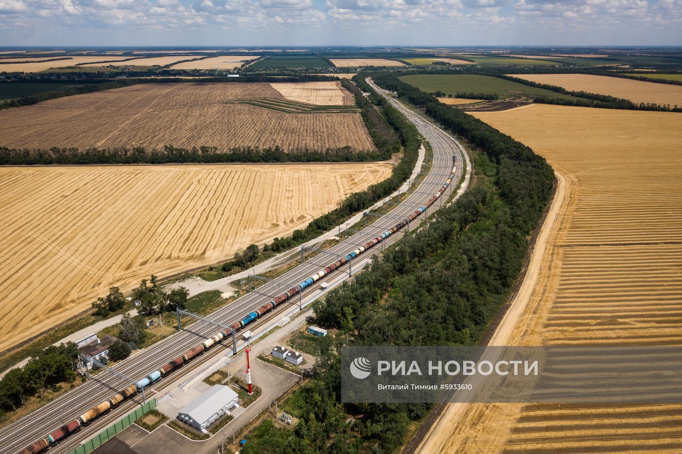 Железнодорожный обход Краснодара | РИА Новости Медиабанк