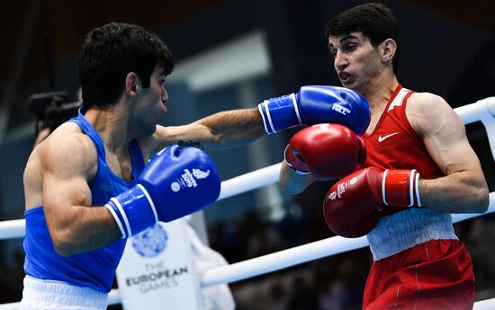 II Европейские игры. Бокс