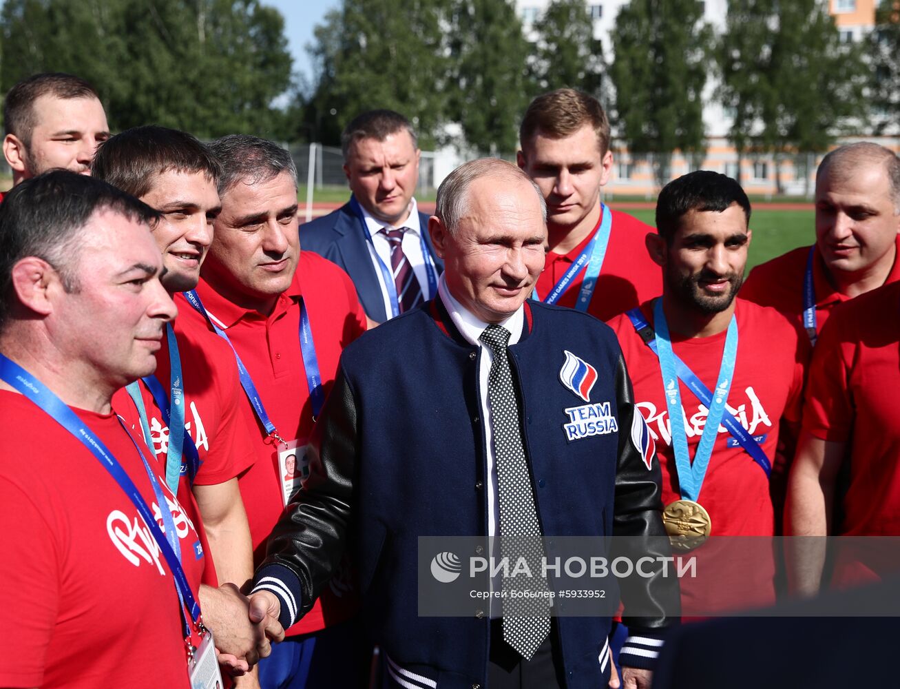 Рабочий визит президента РФ В. Путина в Республику Беларусь
