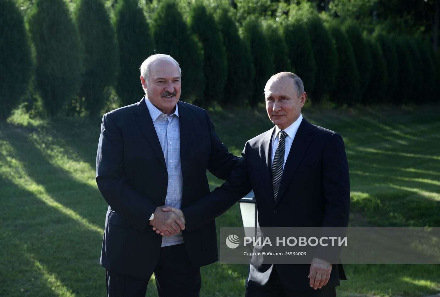 Рабочий визит президента РФ В. Путина в Республику Беларусь
