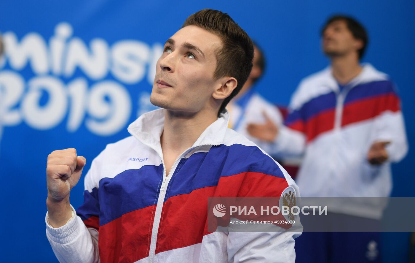 II Европейские игры. Спортивная гимнастика. Отдельные виды