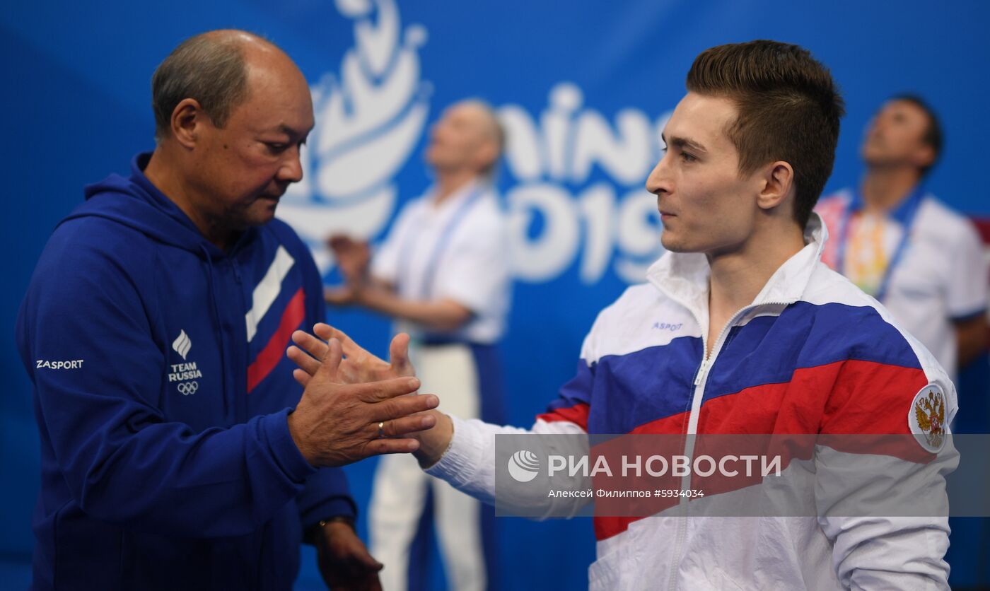 II Европейские игры. Спортивная гимнастика. Отдельные виды